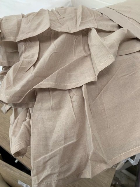 Vestiletto Matrimoniale FRILL by L'Atelier17 - Sabbia