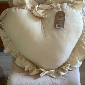 Cuscino cuore-avorio-50x55 cm-essentiel-l'atelier 17 - Chiara Home Shabby
